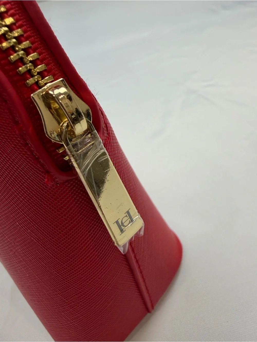 Carolina Herrera Red Makeup Bag Cosmetic Pouch